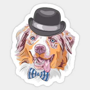 Red Australian Shepherd breed Sticker